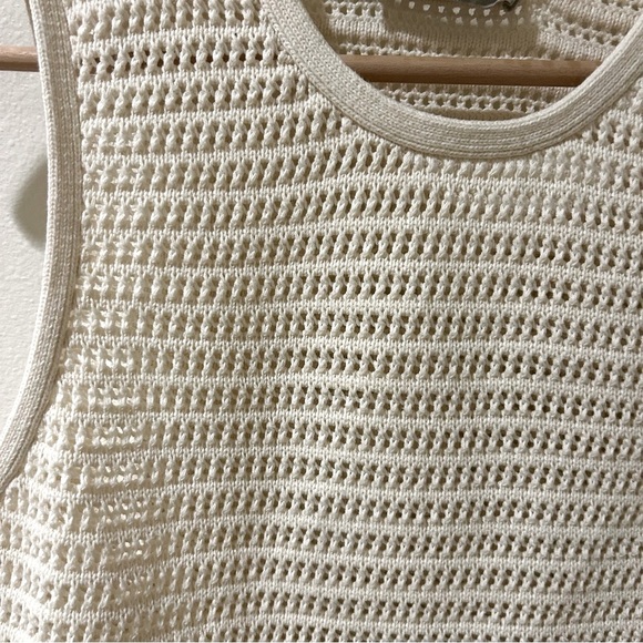 Everlane organic Loose Knit Sweater Vest /Tank medium - Picture 3 of 3